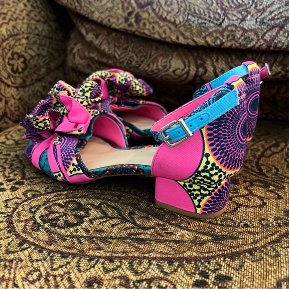 GB Girls Rhosie Floral Big Girl Sandals - Picture 4 of 5